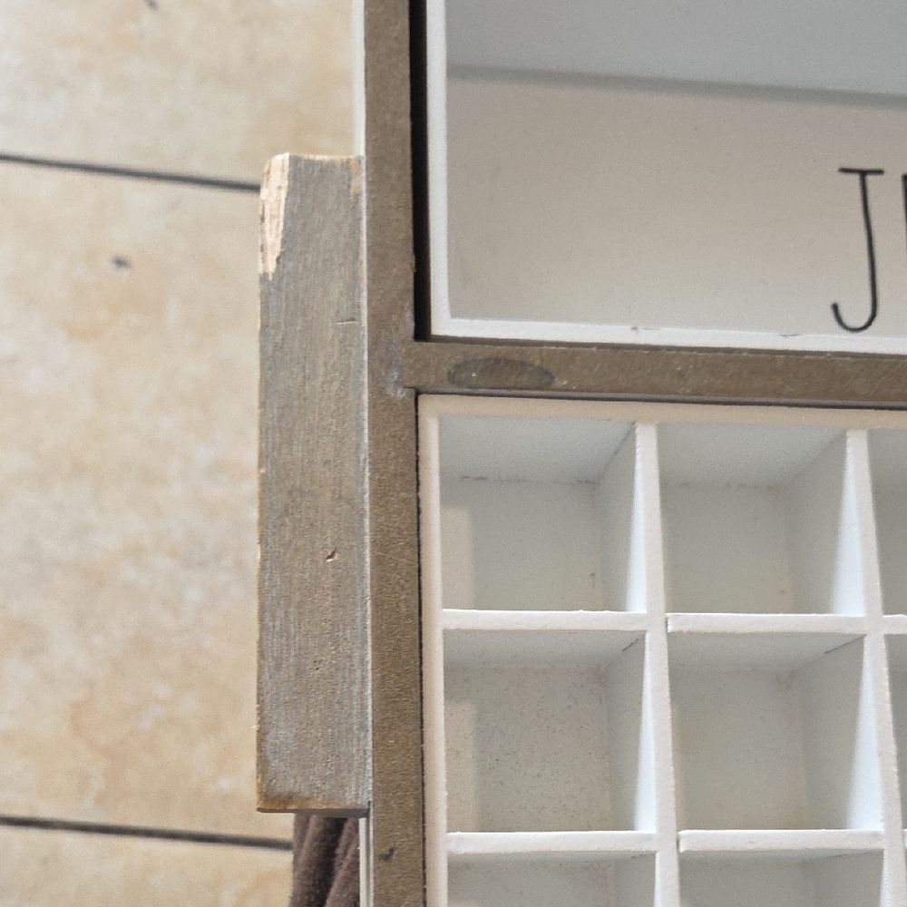 Rae Dunn Wooden Surface with Text - Picture 5 of 6